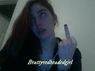 Brattyredheadedgirl