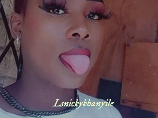 Lsnickykhanyile
