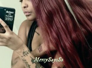 MercySaysSo