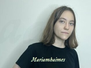 Mariamhaimes